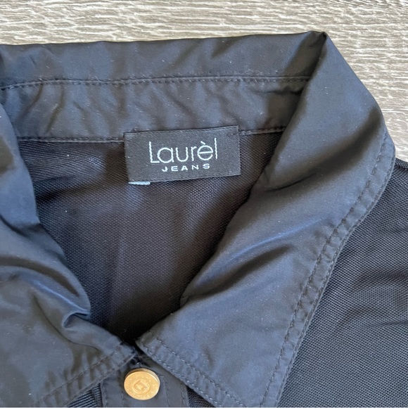 LAURÈL JEANS (Escada) classic black button up shirt
EUC - Picture 3 of 10